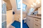 Shared Hall Bath with large stall shower- 2nd Floor
